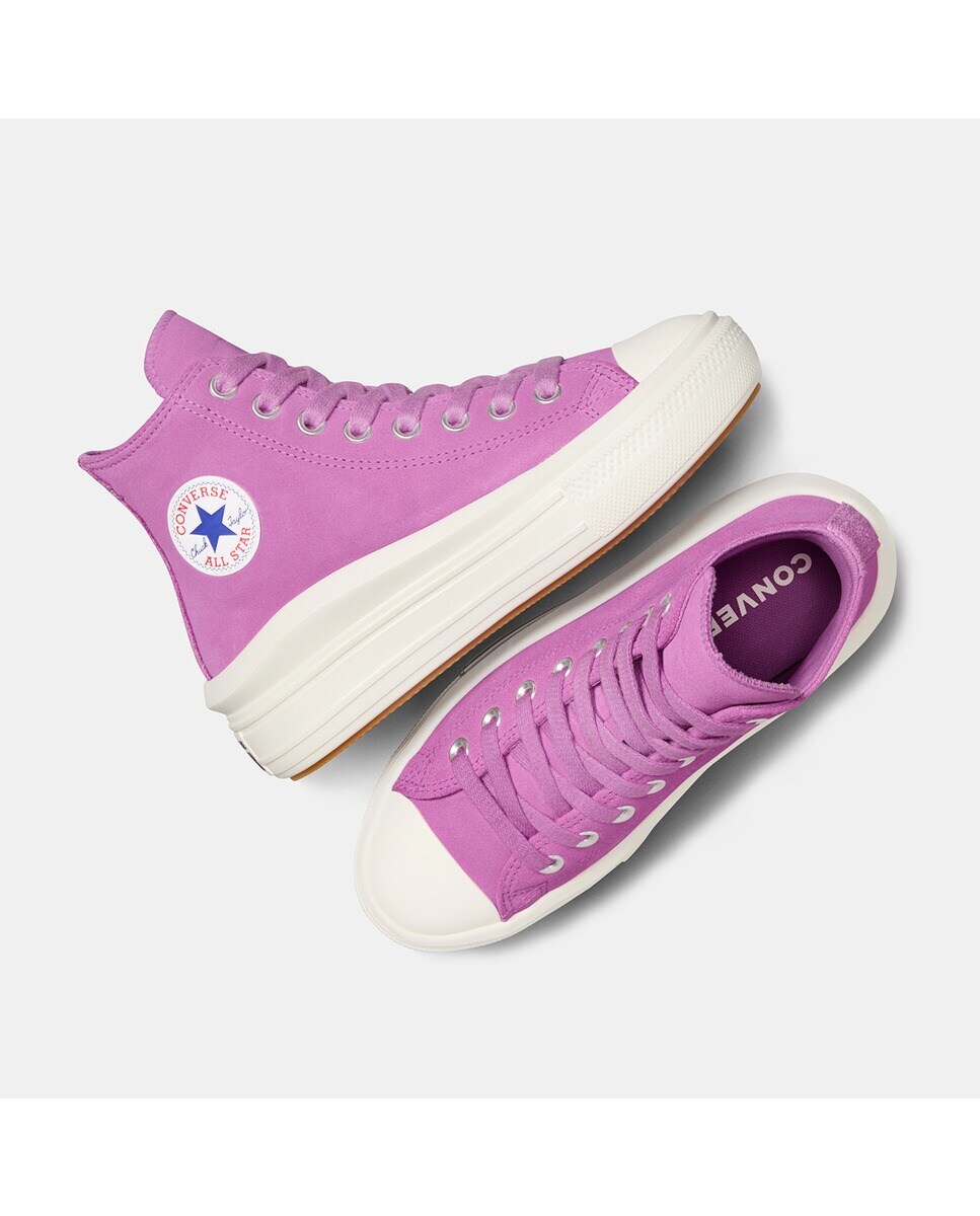 Sapatilhas Casual de Criança Chuck Taylor All Star Move Roxo-6