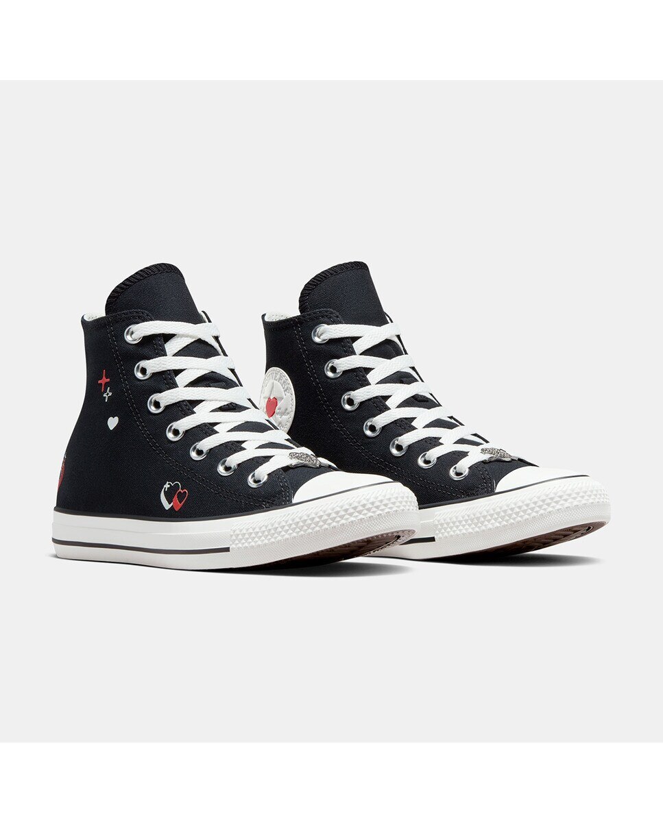 Sapatilhas Casual Unissexo Chuck Taylor All Star Bemy2K Preto-6
