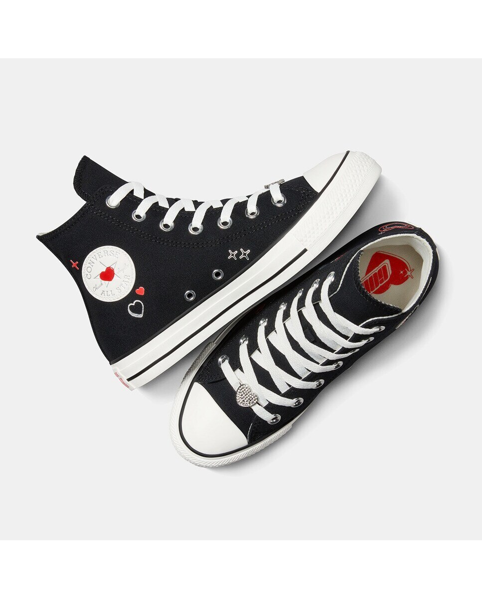 Sapatilhas Casual Unissexo Chuck Taylor All Star Bemy2K Preto-9