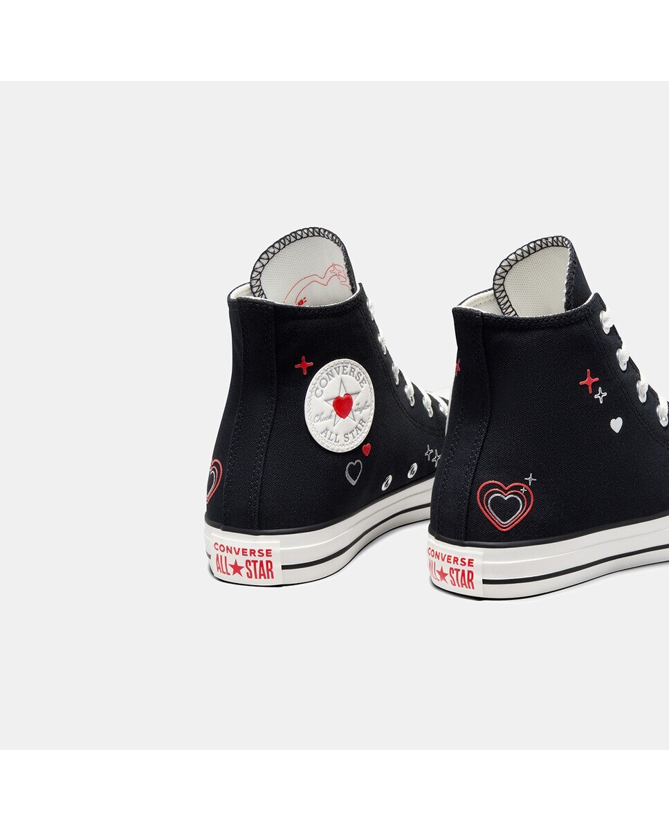 Sapatilhas Casual Unissexo Chuck Taylor All Star Bemy2K Preto-10