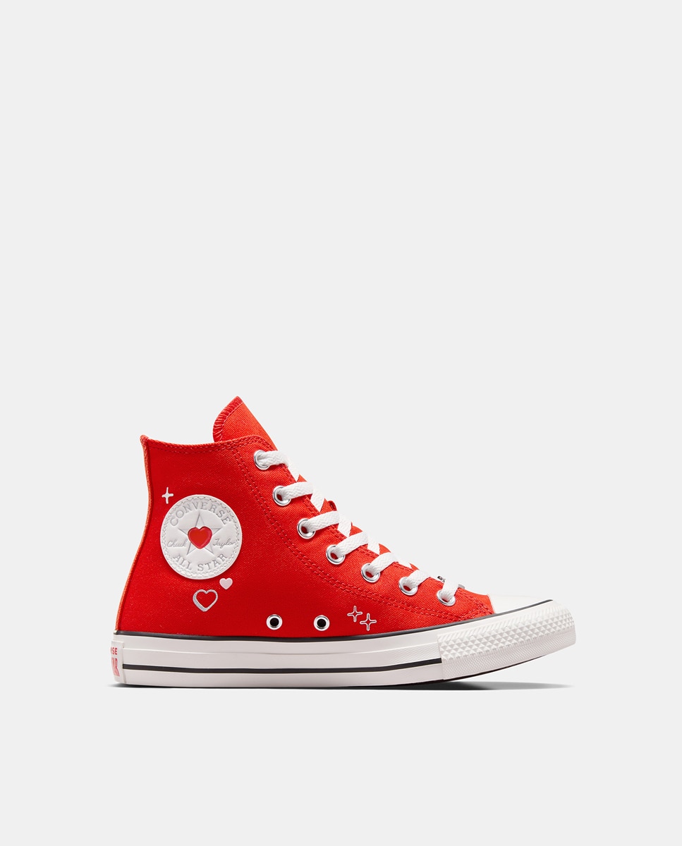 Sapatilhas Casual Unissexo Chuck Taylor All Star Bemy2K Vermelho-1