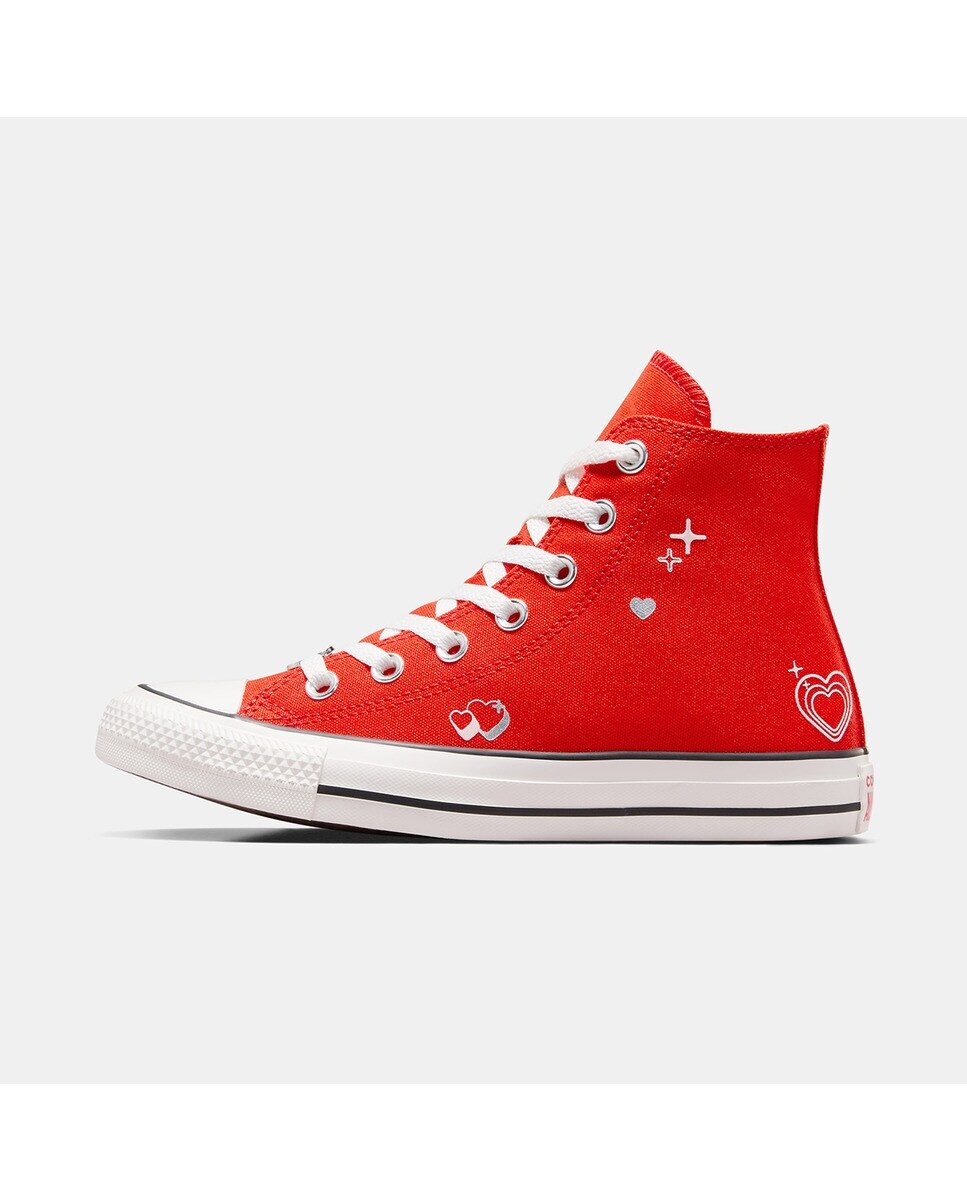 Sapatilhas Casual Unissexo Chuck Taylor All Star Bemy2K Vermelho-6