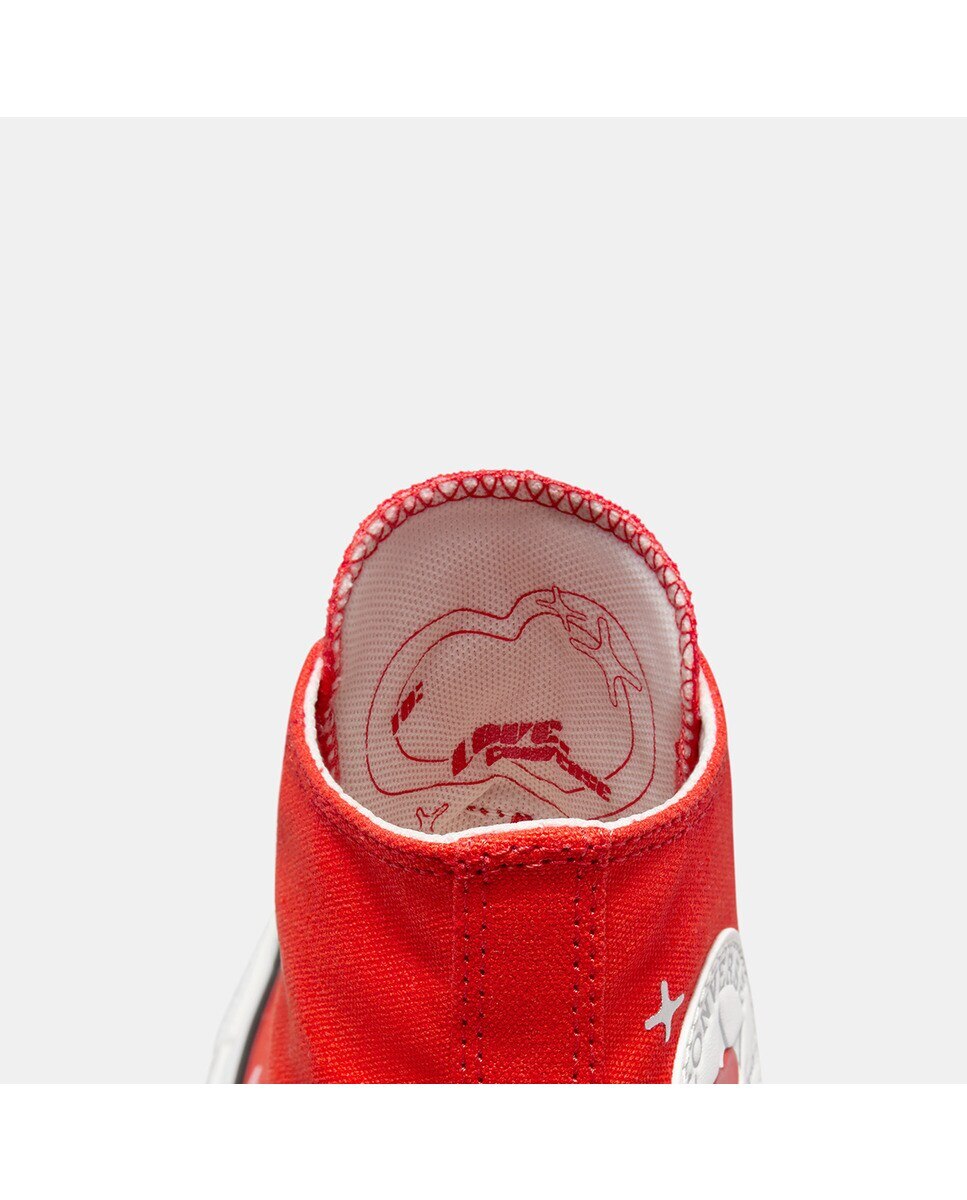 Sapatilhas Casual Unissexo Chuck Taylor All Star Bemy2K Vermelho-11