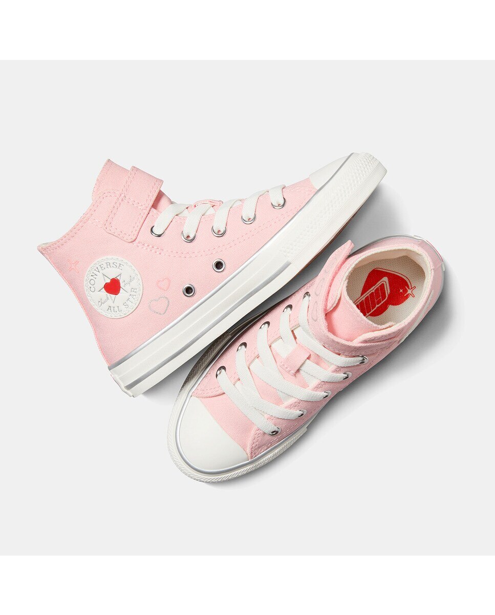 Sapatilhas Casual de Criança Chuck Taylor All Star 1V BEMY2K Rosa-4