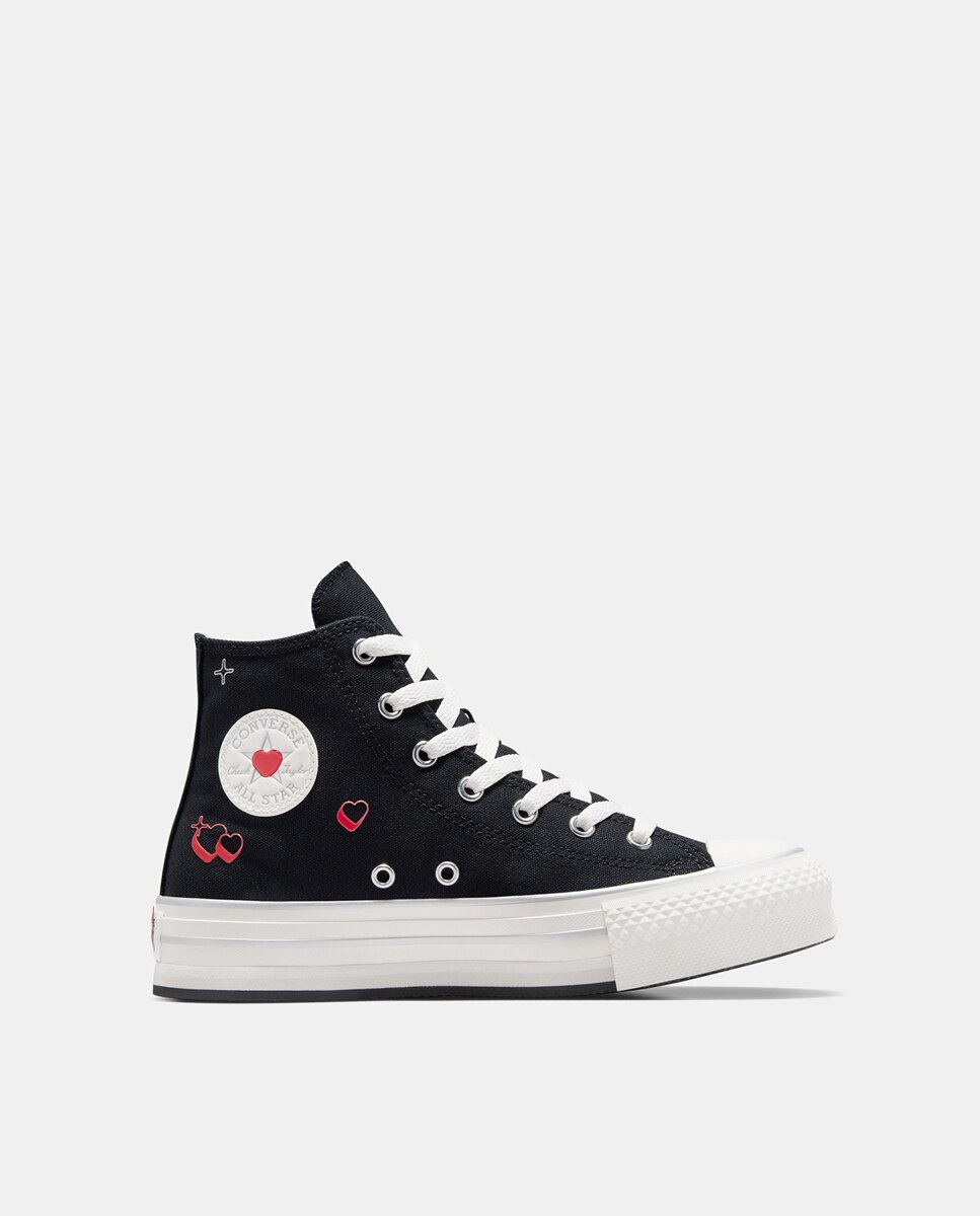 Sapatilhas Casual de Criança Chuck Taylor All Star Eva Lift BEMY2K Preto-1