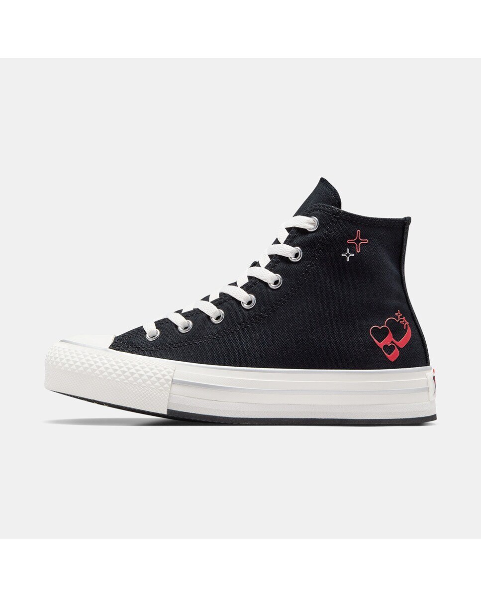 Sapatilhas Casual de Criança Chuck Taylor All Star Eva Lift BEMY2K Preto-2