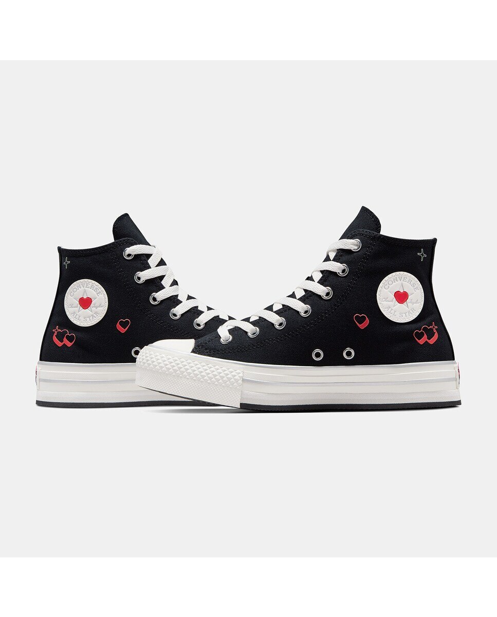 Sapatilhas Casual de Criança Chuck Taylor All Star Eva Lift BEMY2K Preto-5