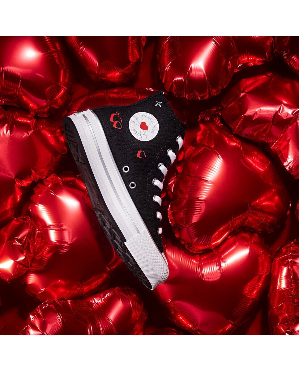 Sapatilhas Casual de Criança Chuck Taylor All Star Eva Lift BEMY2K Preto-8
