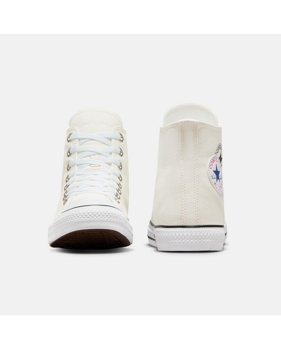 Sapatilhas Casual Unissexo Chuck Taylor All Star Side License Plate Branco-4