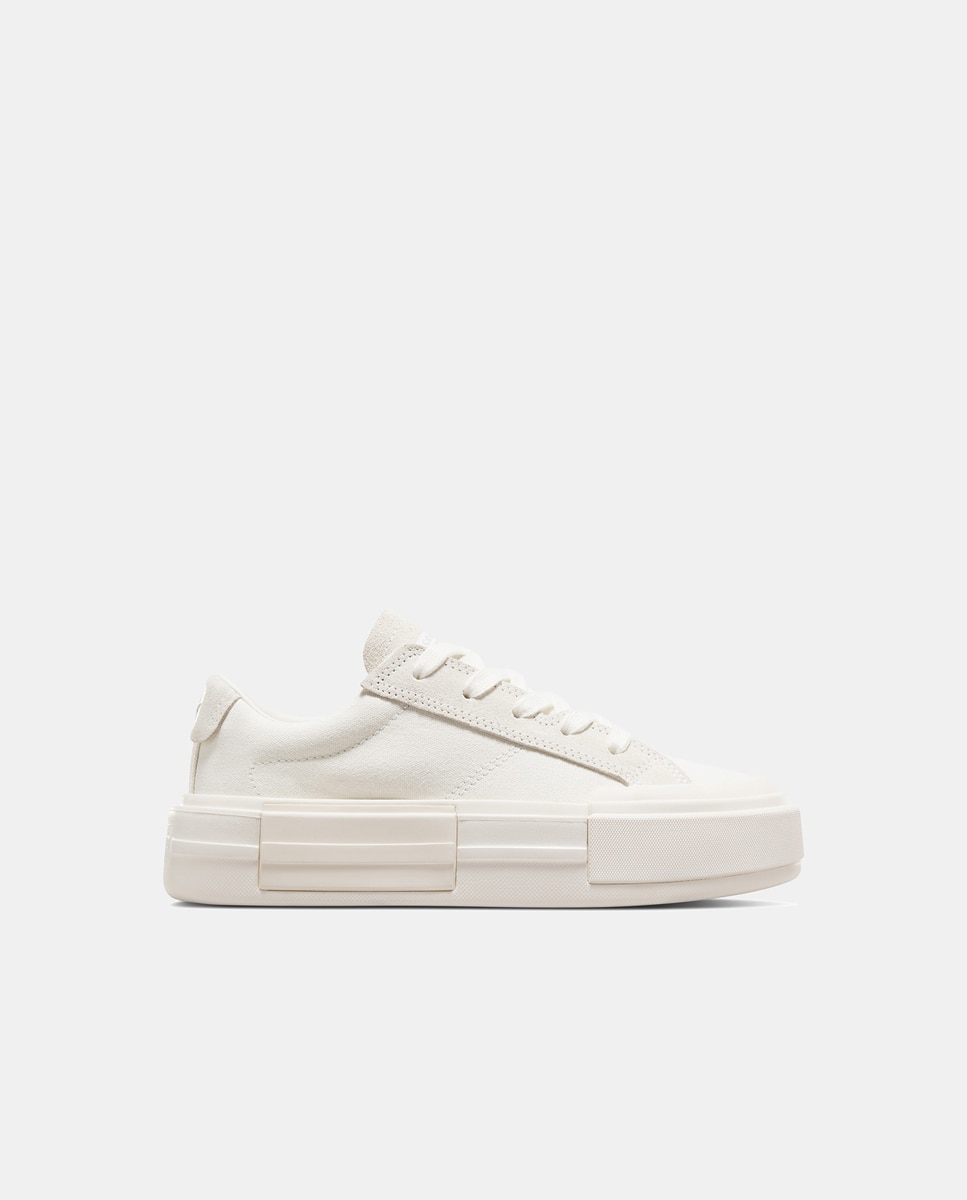 Sapatilhas Casual Unissexo Chuck Taylor All Star Cruise Low Top Branco-marfim-1