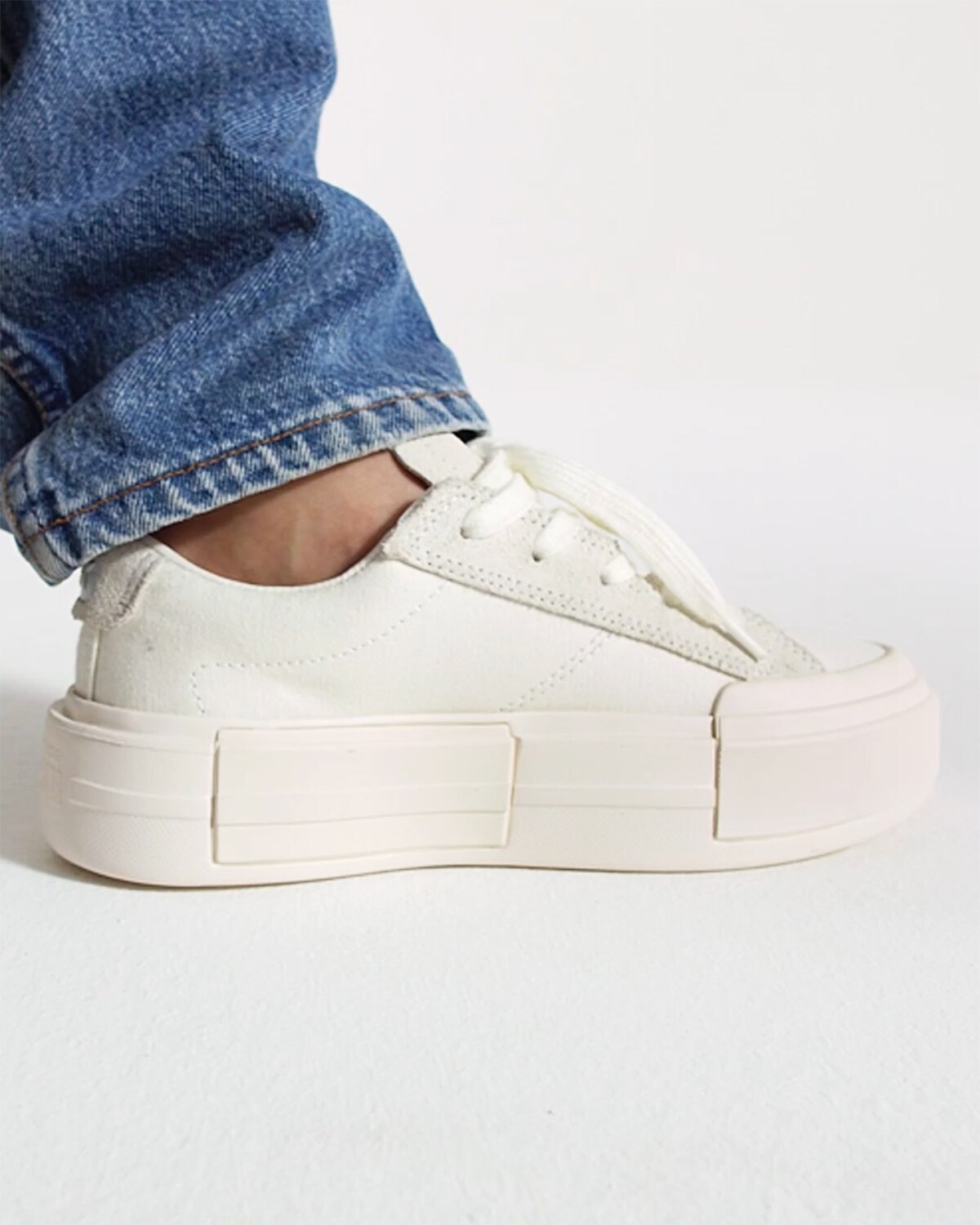 Sapatilhas Casual Unissexo Chuck Taylor All Star Cruise Low Top Branco-marfim-2