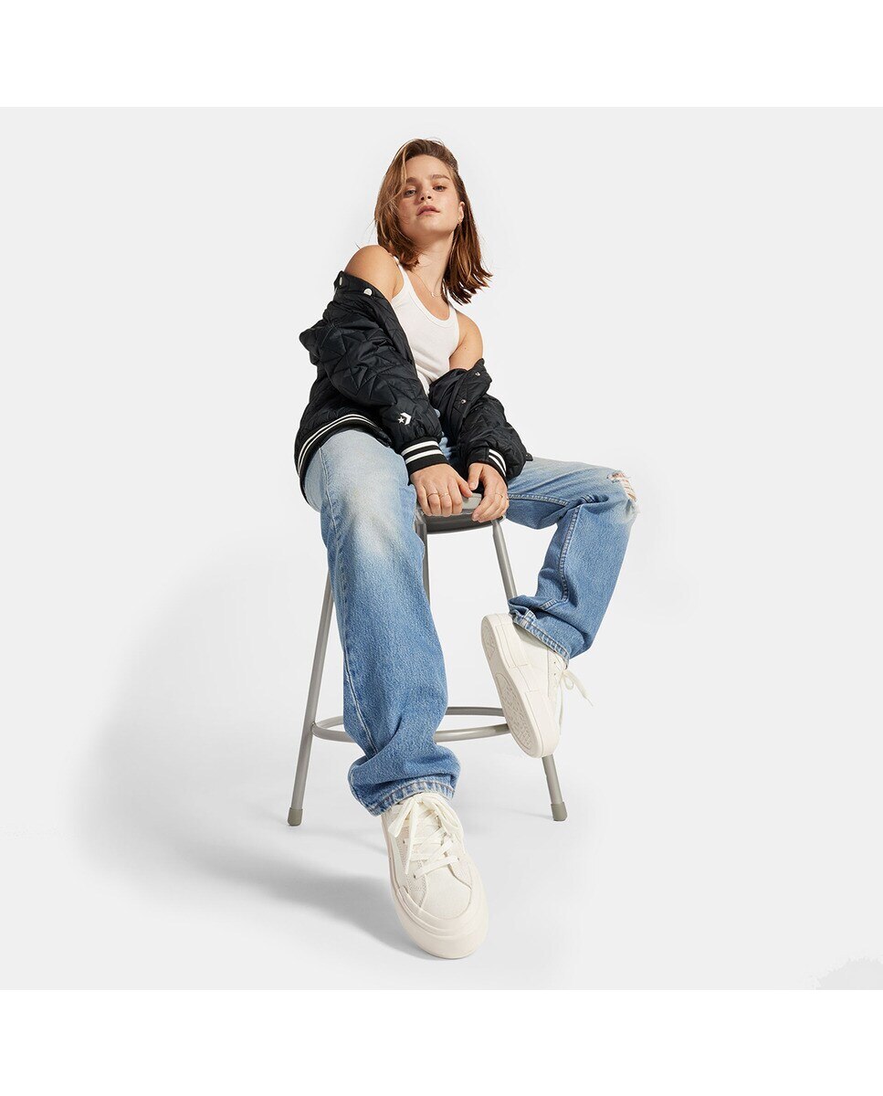 Sapatilhas Casual Unissexo Chuck Taylor All Star Cruise Low Top Branco-marfim-3