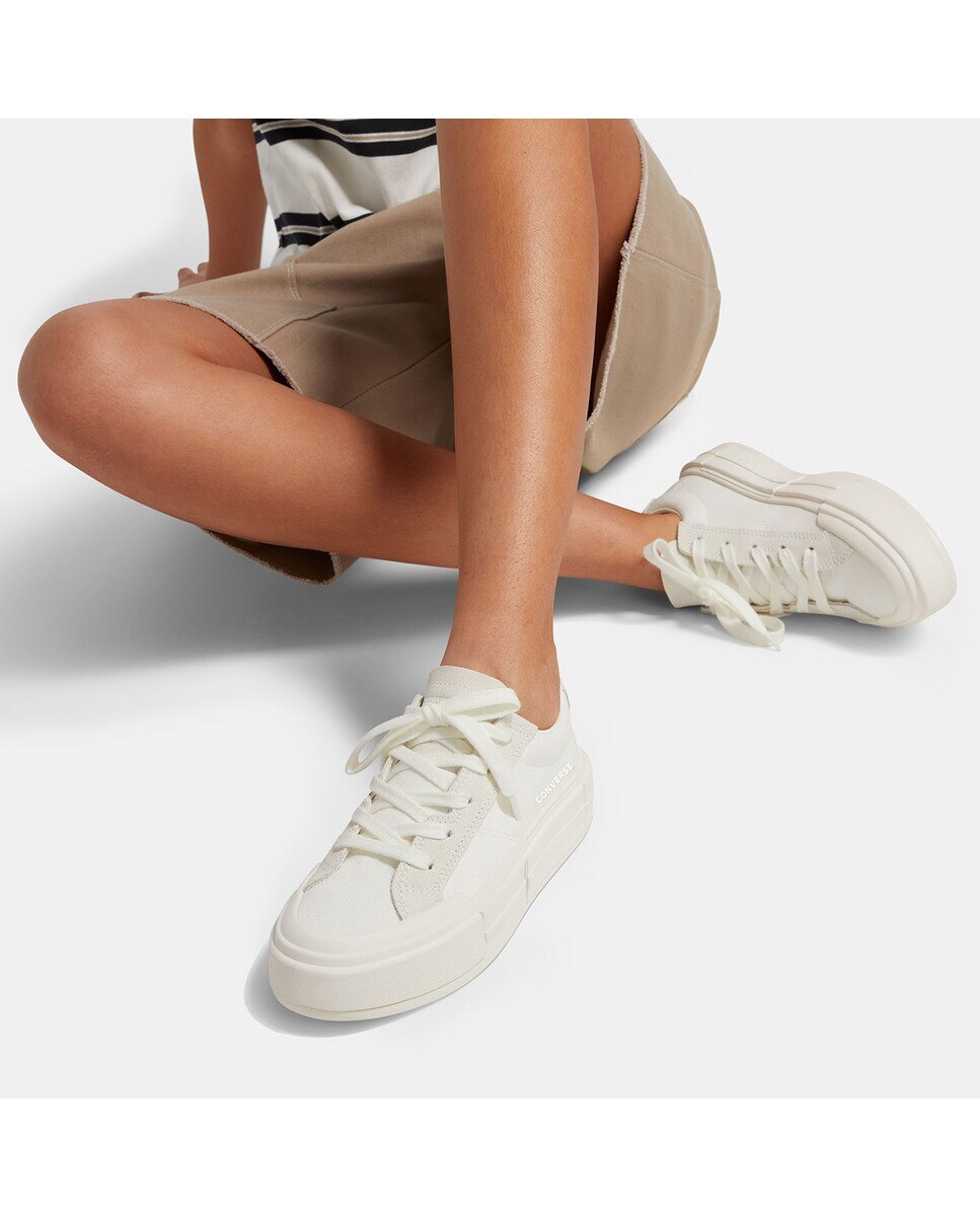 Sapatilhas Casual Unissexo Chuck Taylor All Star Cruise Low Top Branco-marfim-5