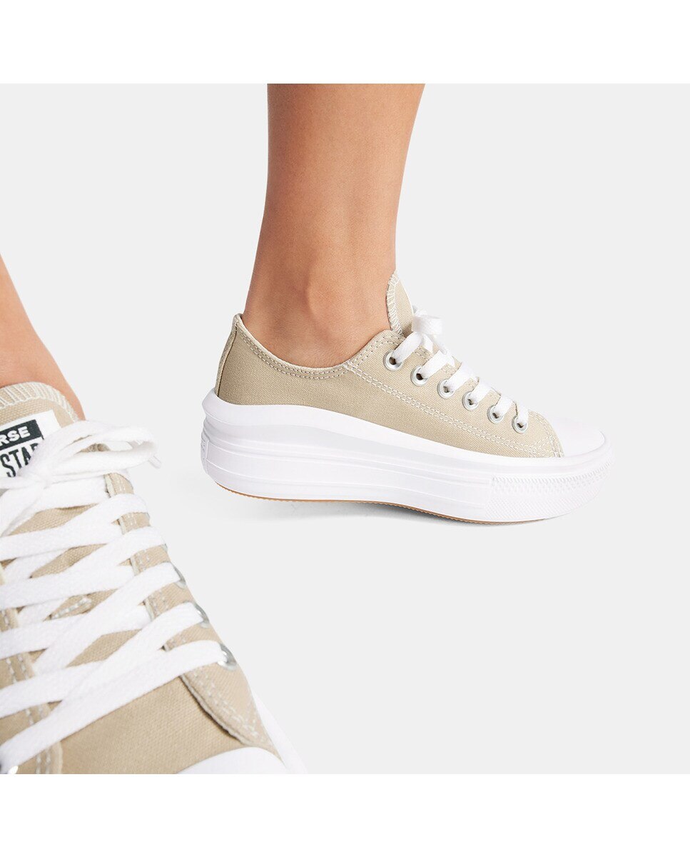 Sapatilhas Casual de Mulher Chuck Taylor All Star Move Seasonal Colors Castanho-claro-5