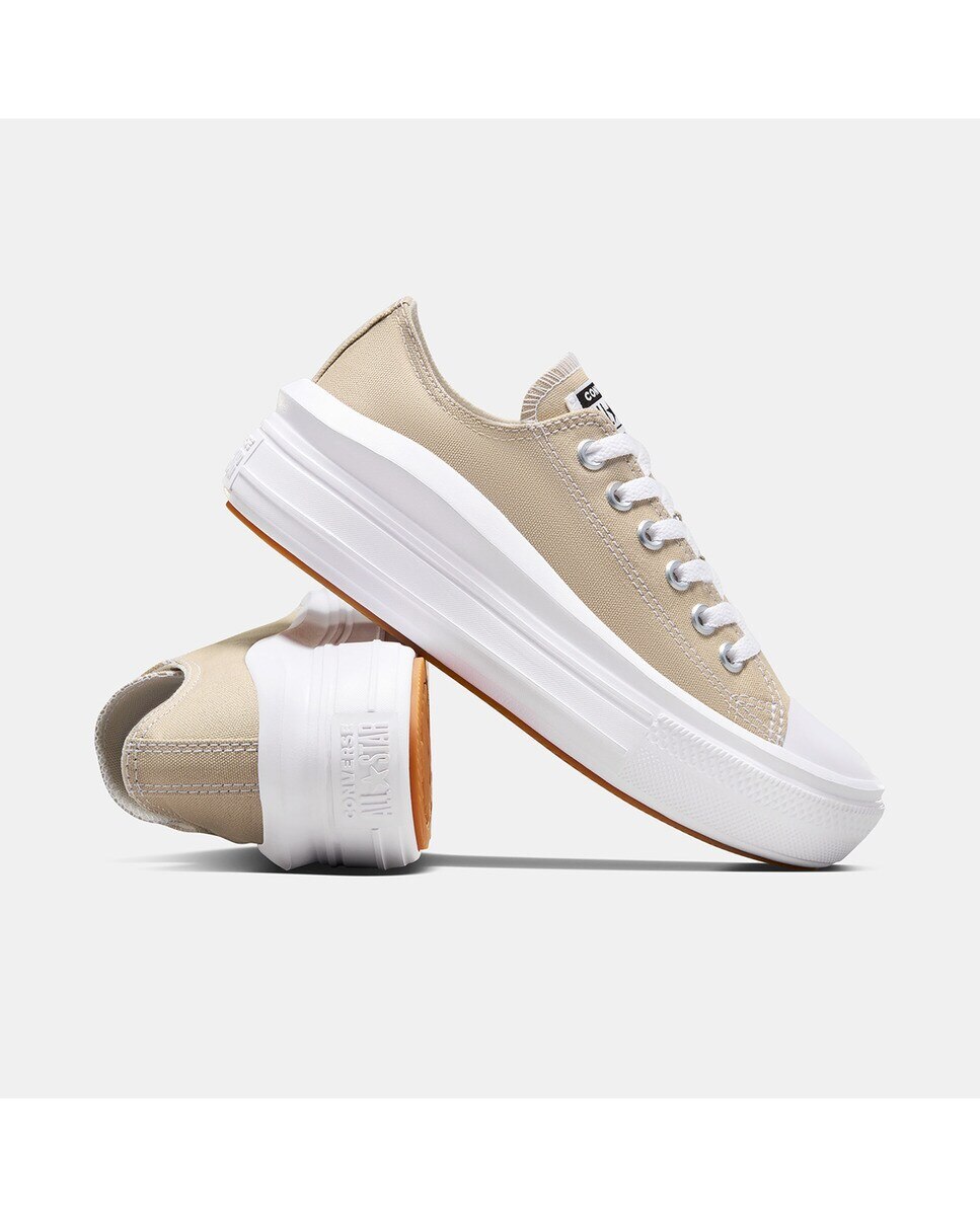 Sapatilhas Casual de Mulher Chuck Taylor All Star Move Seasonal Colors Castanho-claro-8