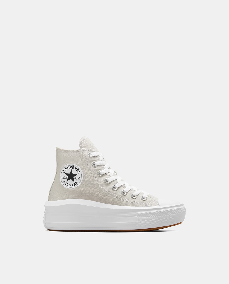 Sapatilhas Casual de Mulher Chuck Taylor All Star Move Seasonal Colors Cinzento-claro-1
