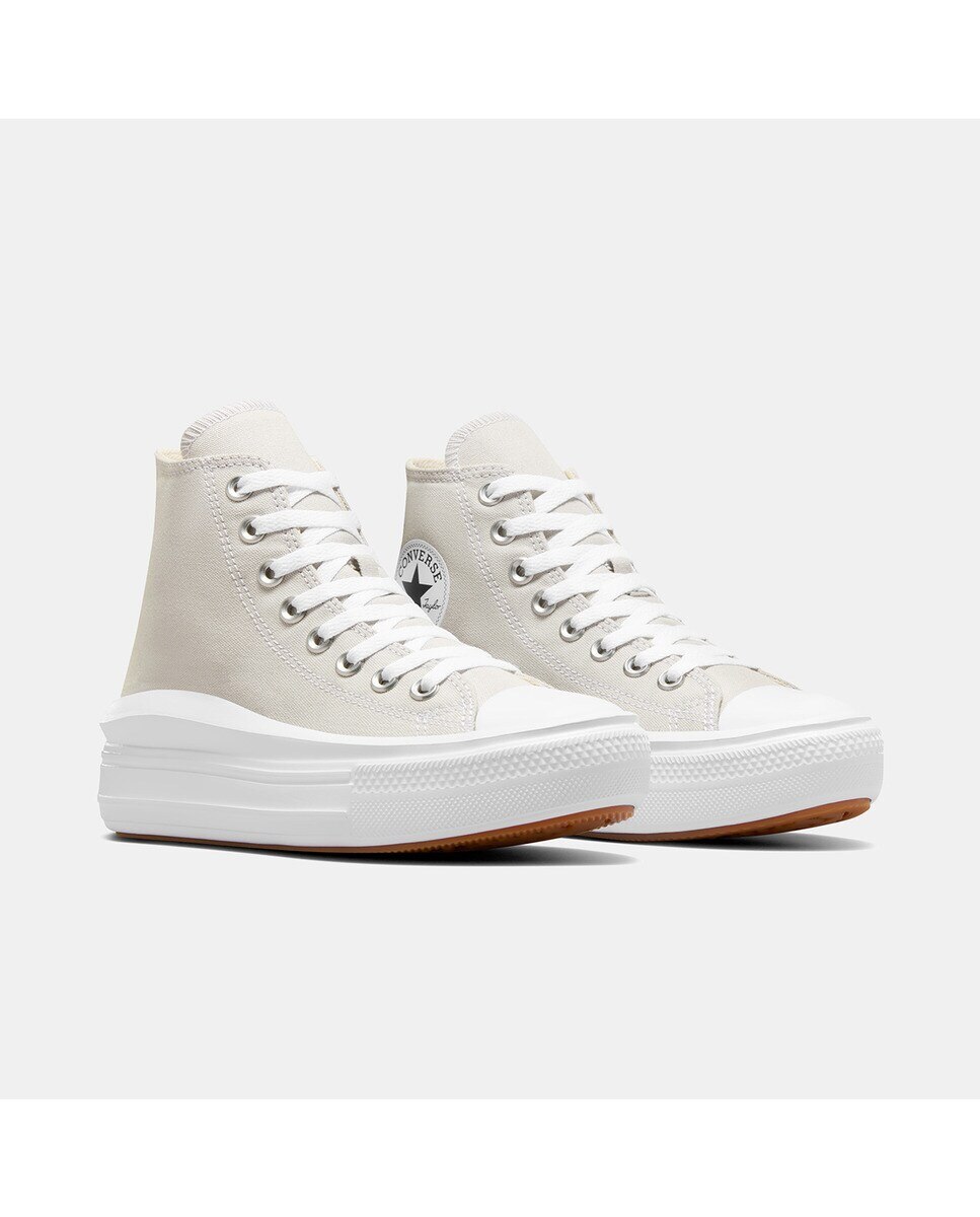 Sapatilhas Casual de Mulher Chuck Taylor All Star Move Seasonal Colors Cinzento-claro-3