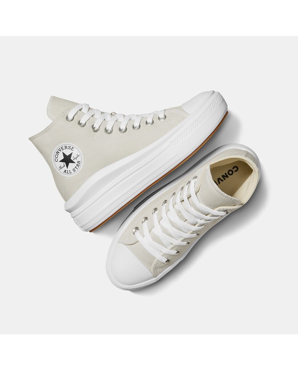 Sapatilhas Casual de Mulher Chuck Taylor All Star Move Seasonal Colors Cinzento-claro-6