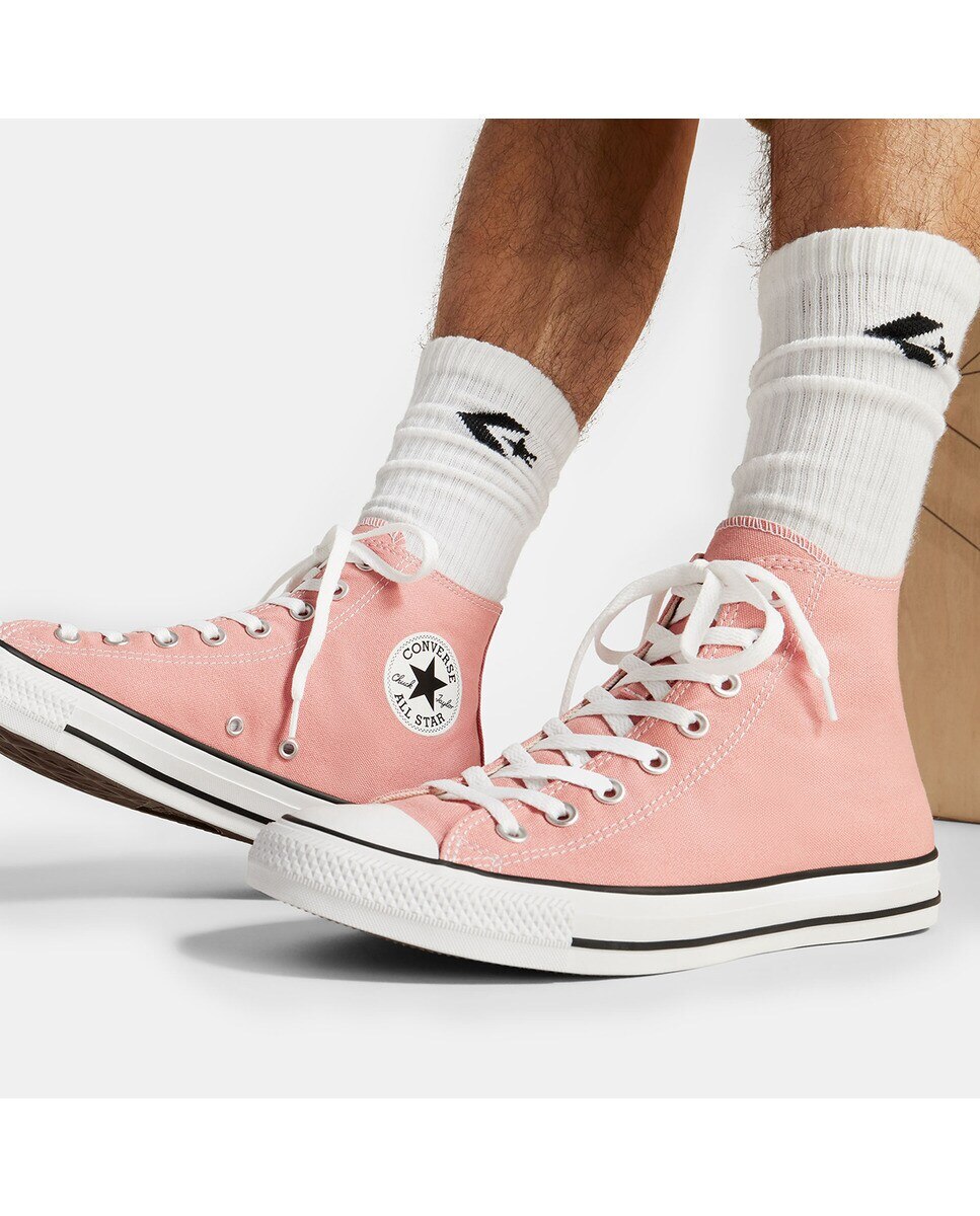 Sapatilhas Casual Unissexo Chuck Taylor All Star Seasonal Color Rosa-pálido-2