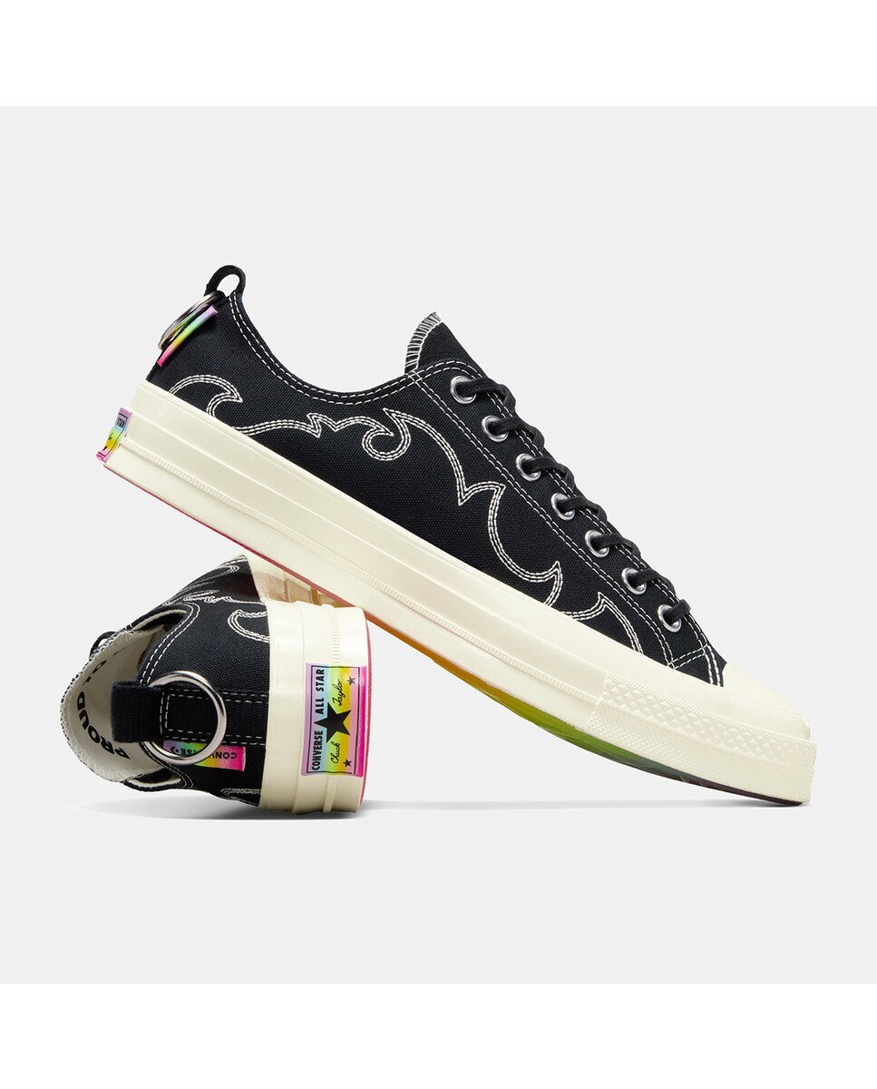 Sapatilhas Casual Unissexo Chuck 70 Pride Preto-4