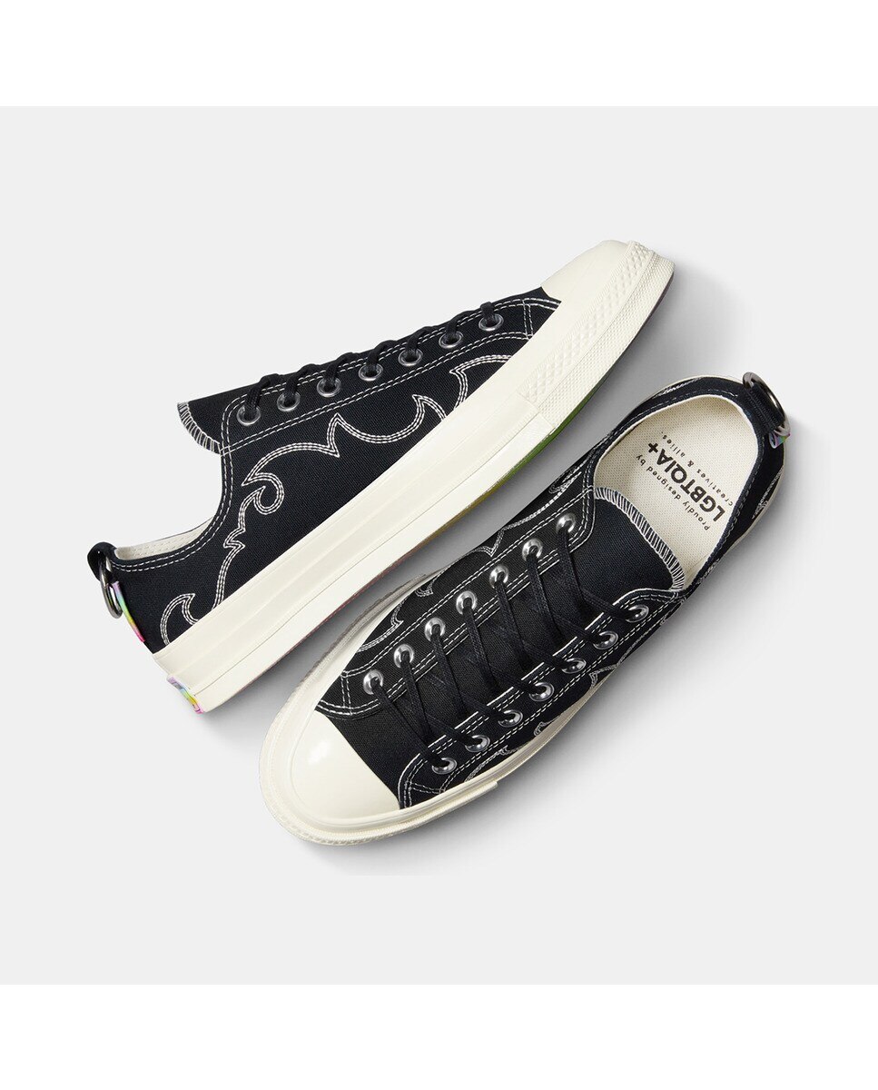 Sapatilhas Casual Unissexo Chuck 70 Pride Preto-5