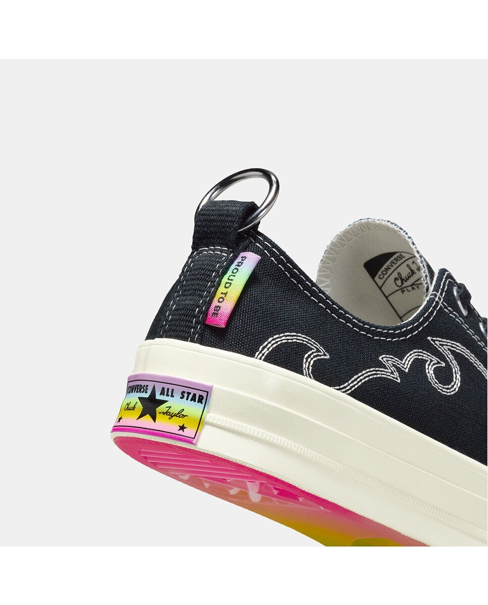 Sapatilhas Casual Unissexo Chuck 70 Pride Preto-8