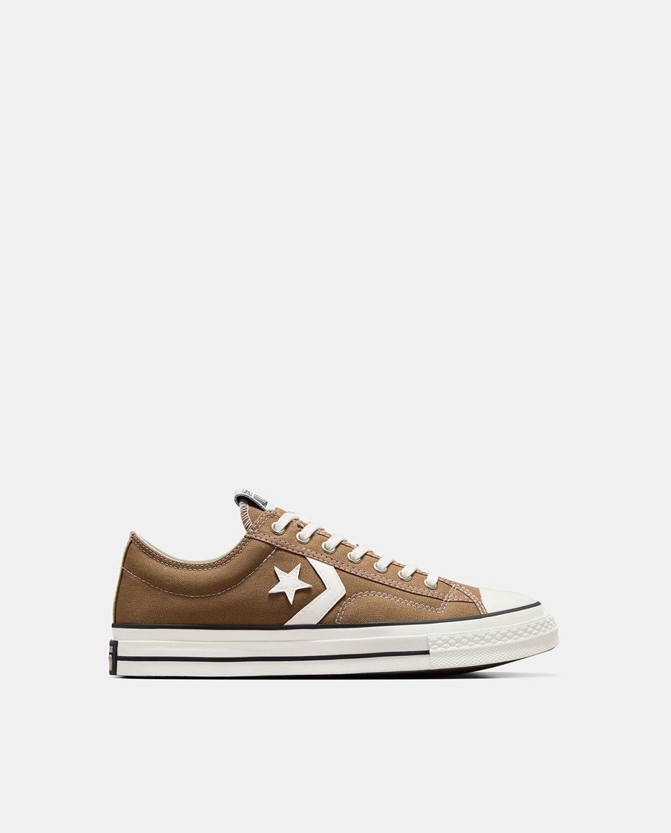 Sapatilhas Casual Unissexo Star Player 76 Low Top Castanho-1