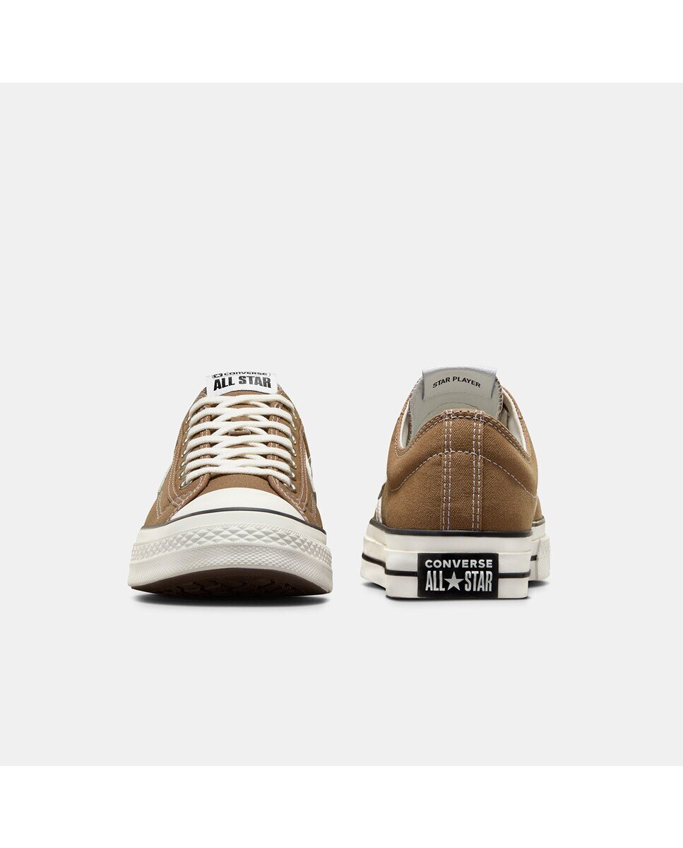 Sapatilhas Casual Unissexo Star Player 76 Low Top Castanho-9