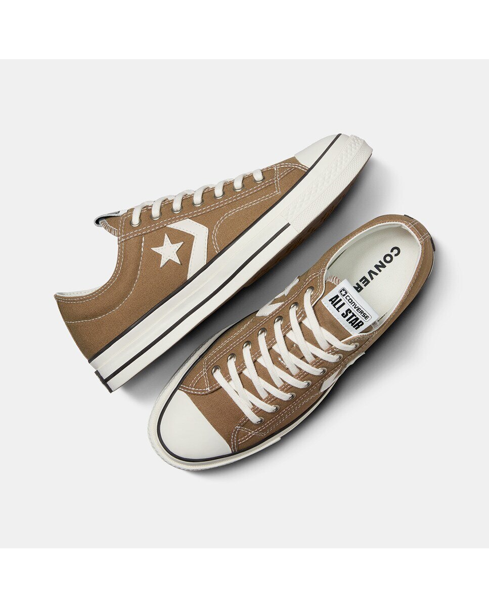 Sapatilhas Casual Unissexo Star Player 76 Low Top Castanho-10
