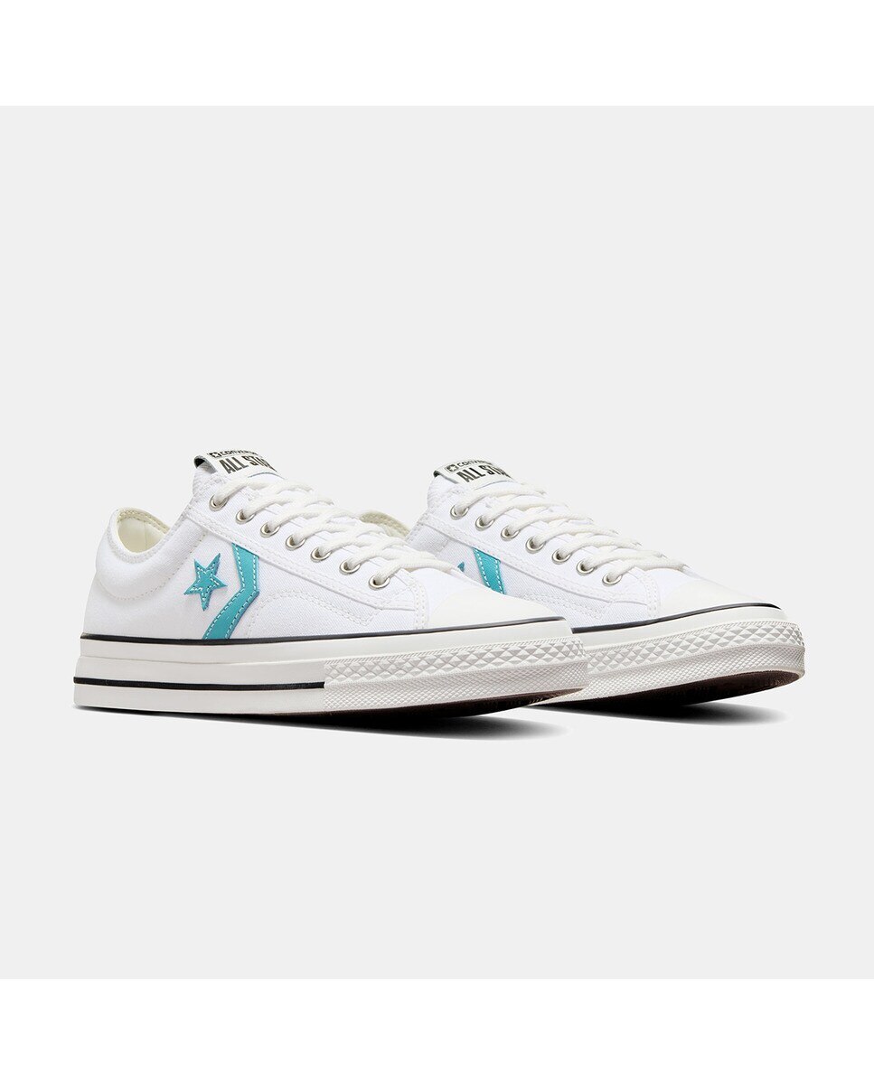 Sapatilhas Casual Unissexo Star Player 76 Low Top Branco-3