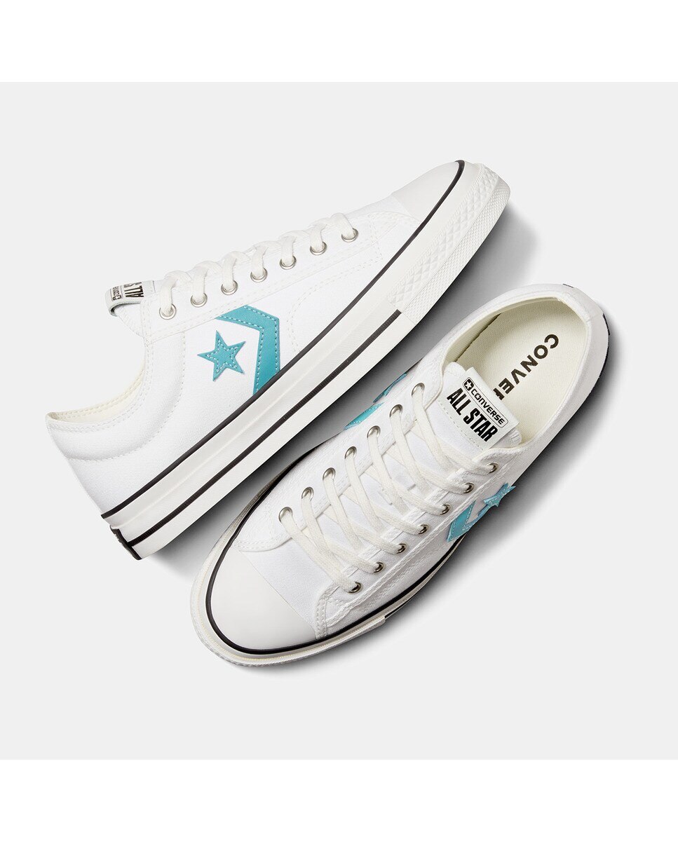Sapatilhas Casual Unissexo Star Player 76 Low Top Branco-5