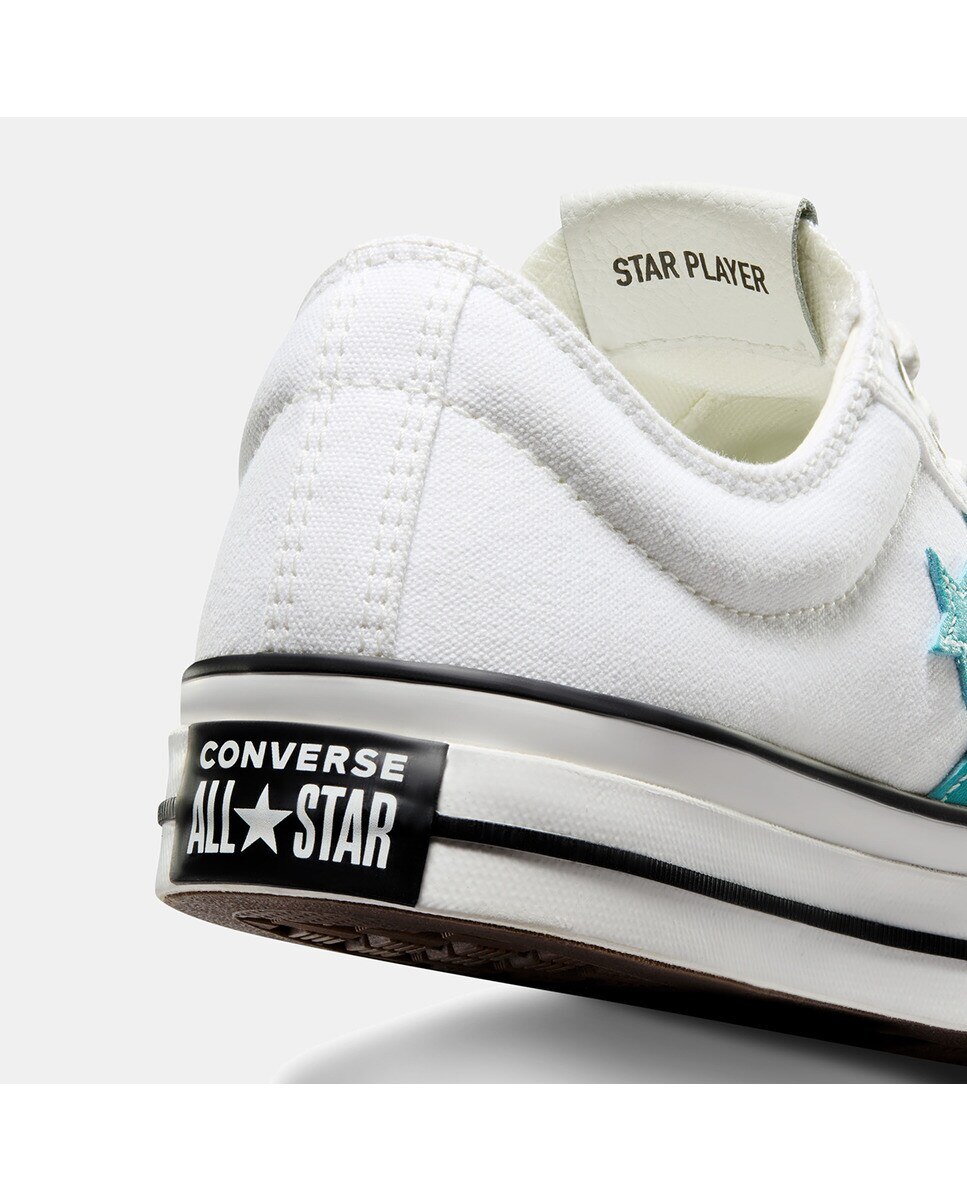 Sapatilhas Casual Unissexo Star Player 76 Low Top Branco-6