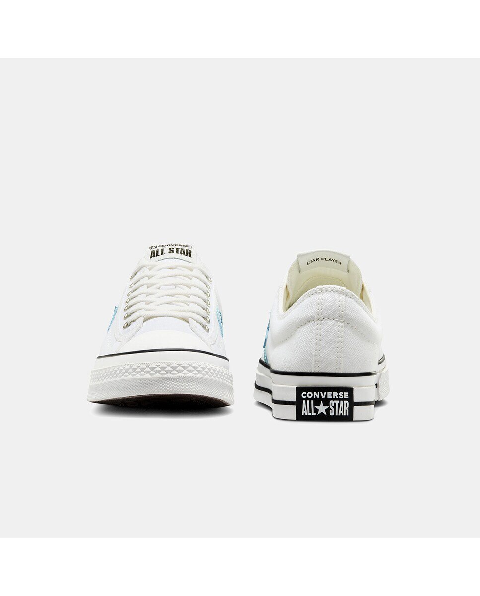 Sapatilhas Casual Unissexo Star Player 76 Low Top Branco-7