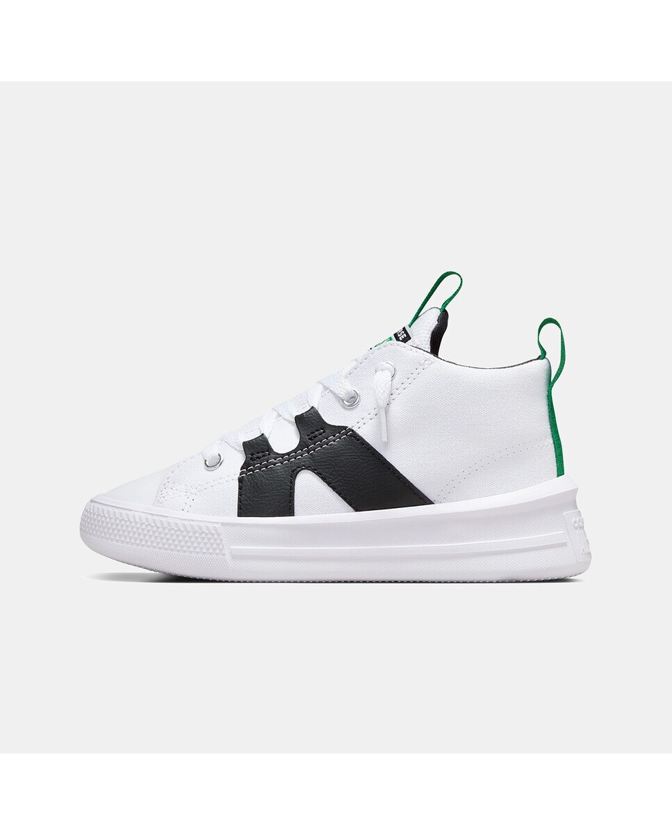 Sapatilhas Casual de Criança Chuck Taylor All Star Ultra Home Team Mid Top Branco-2