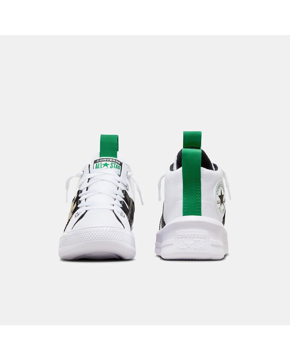 Sapatilhas Casual de Criança Chuck Taylor All Star Ultra Home Team Mid Top Branco-4