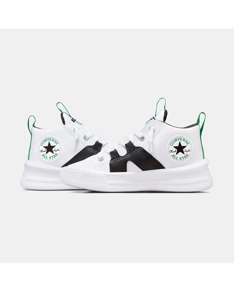 Sapatilhas Casual de Criança Chuck Taylor All Star Ultra Home Team Mid Top Branco-5