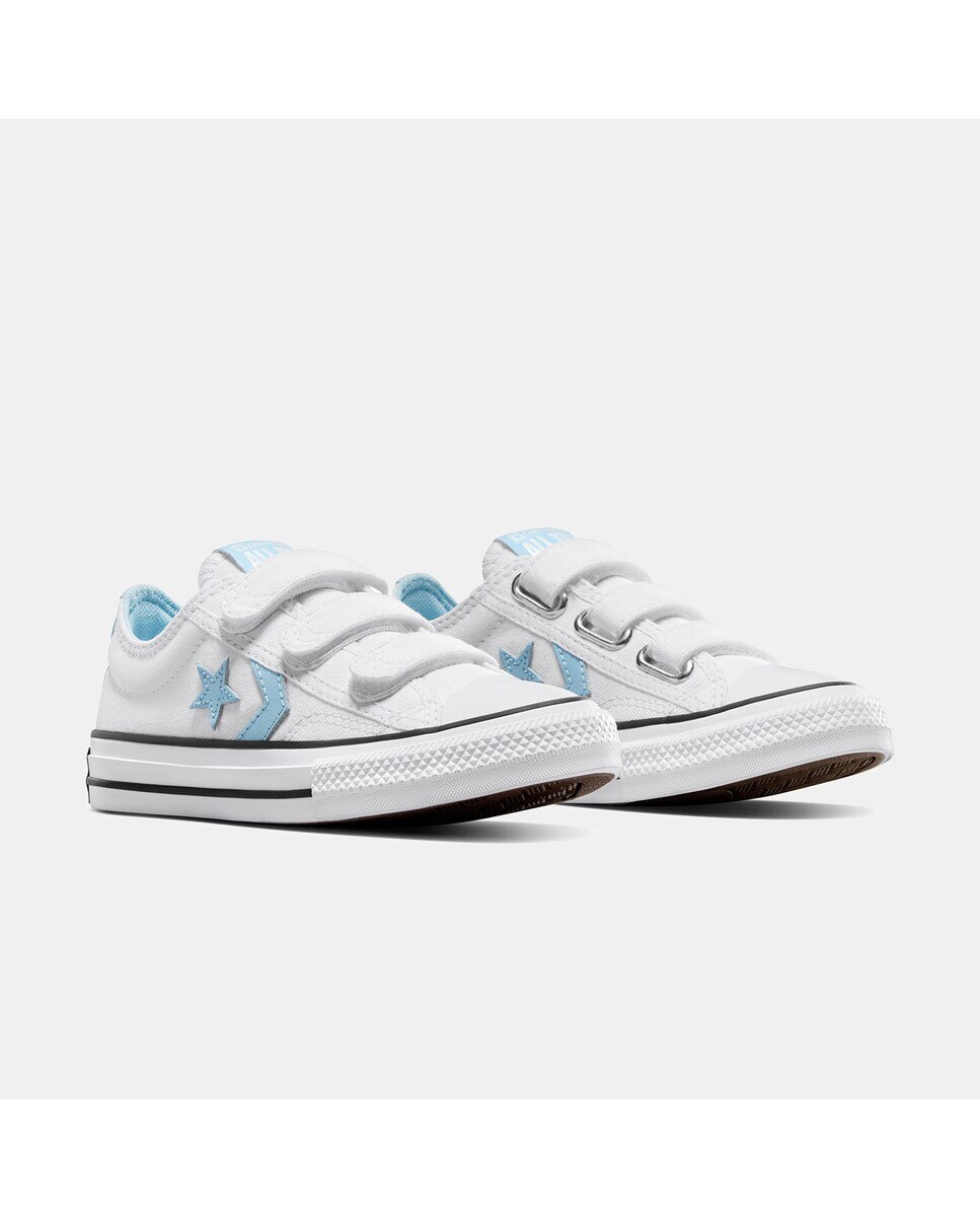 Sapatilhas Casual de Criança Star Player 76 Easy On Home Team Low Top Branco-3