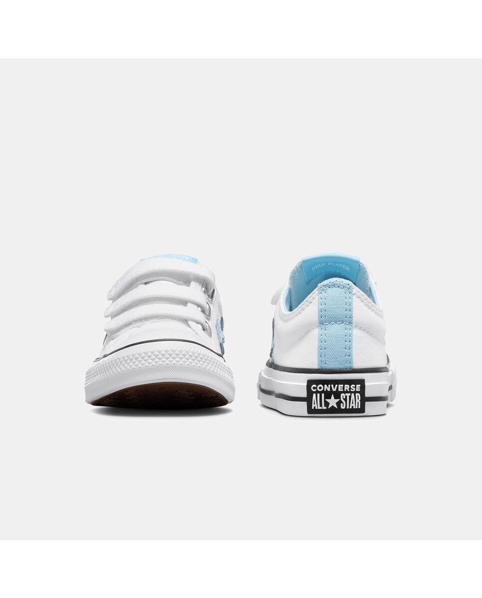 Sapatilhas Casual de Criança Star Player 76 Easy On Home Team Low Top Branco-5