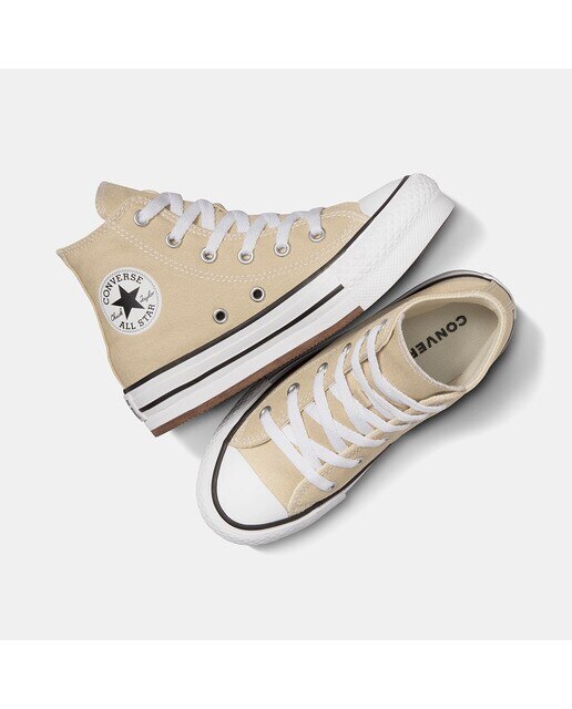 Sapatilhas Casual de Criança All Star Eva Lift Seasonal Color Bege-6