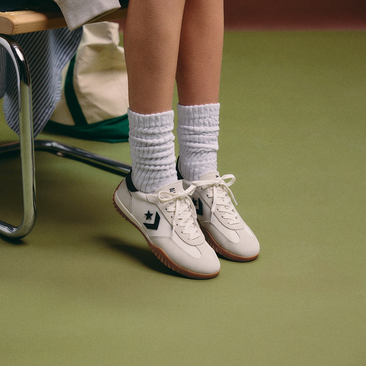 Imagen 9 de Zapatilla unisex Run Star Trainer Converse - Blanco Blanco