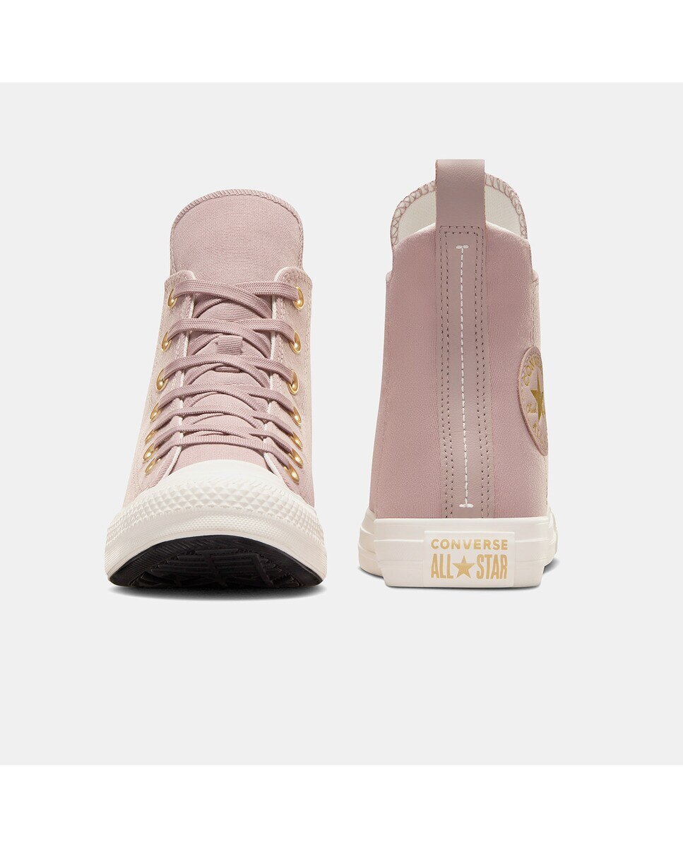 Sapatilhas Casual Unissexo Chuck Taylor All Star Tailored Lines Rosa / Castanho-4