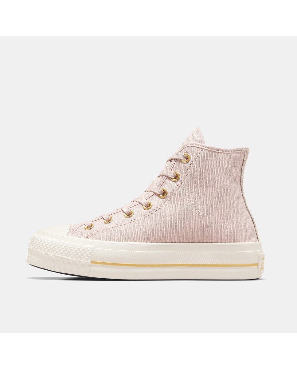 Sapatilhas Casual de Mulher Chuck Taylor All Star Lift Platform Tailored Lines Rosa-pálido-2
