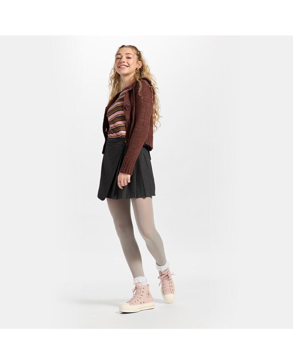 Sapatilhas Casual de Mulher Chuck Taylor All Star Lift Platform Tailored Lines Rosa-pálido-6