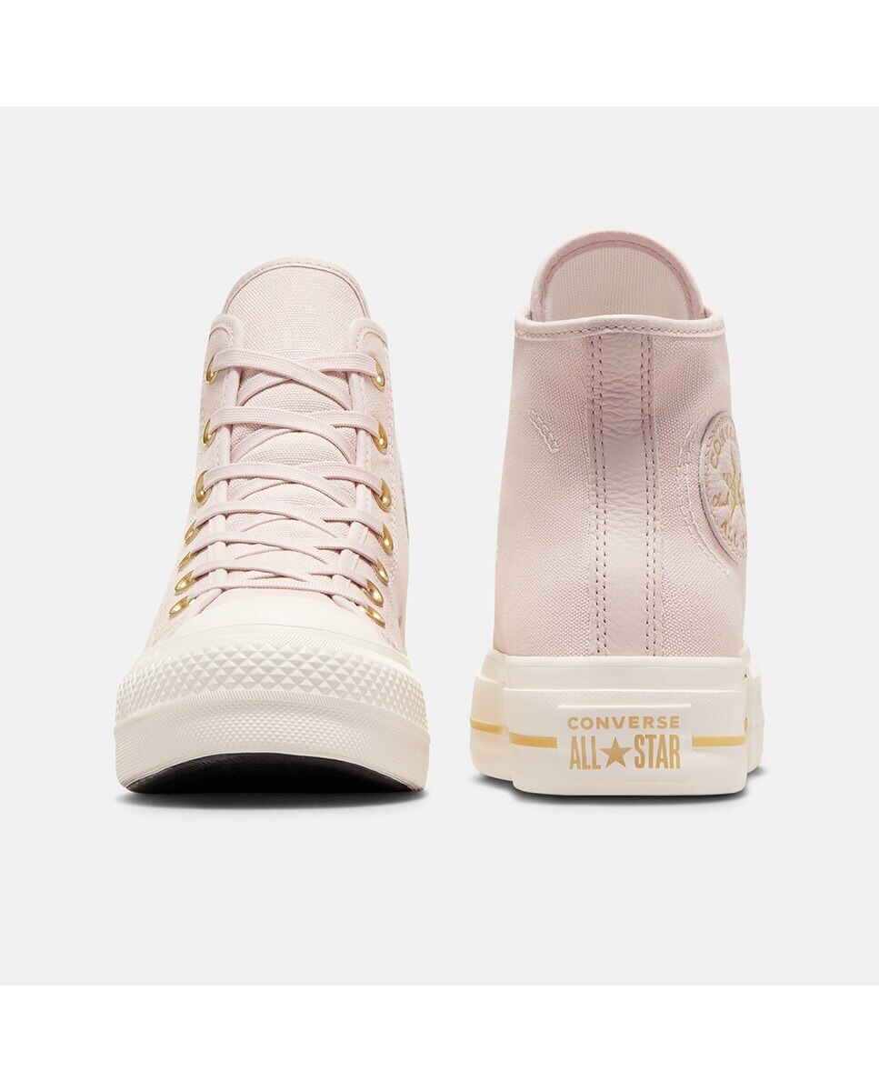 Sapatilhas Casual de Mulher Chuck Taylor All Star Lift Platform Tailored Lines Rosa-pálido-10