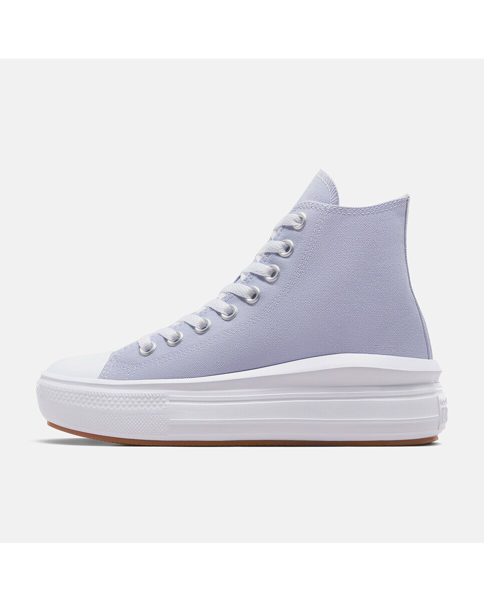 Sapatilhas Casual de Mulher Chuck Taylor All Star Move Platform Lilás-2