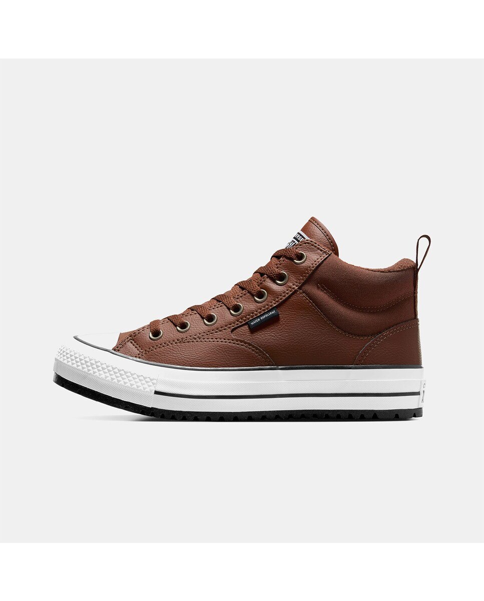 Sapatilhas Casual Unissexo Chuck Taylor All Star Malden Street WaterRepellent Mid Top Castanho-4