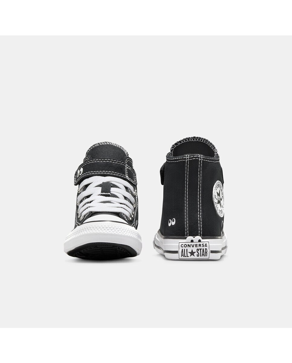 Sapatilhas Casual de Criança Chuck Taylor All Star Eyes EasyOn Preto-5