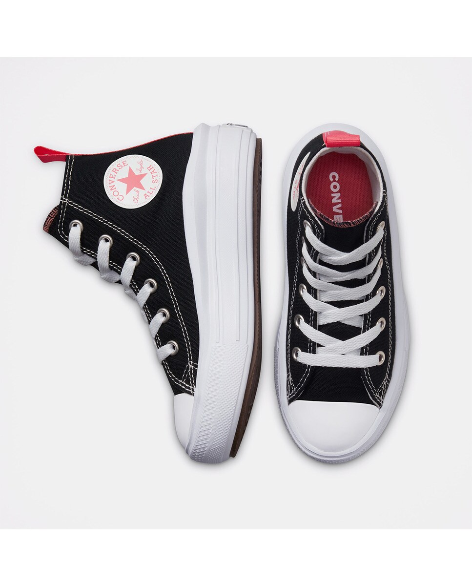 Zapatillas casual de niños Chuck Taylor All Star Move Converse - Negro Negro-3