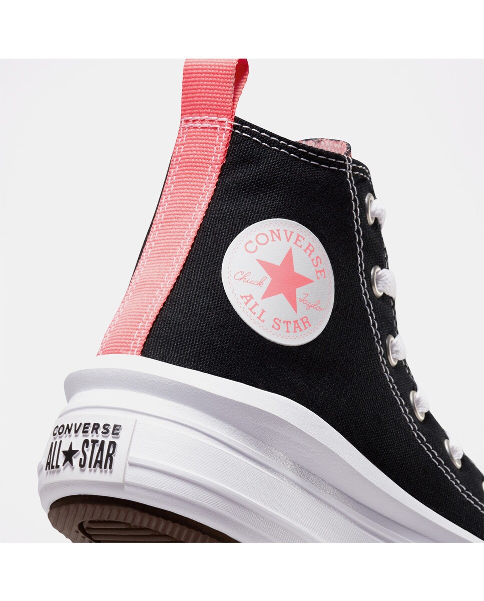 Zapatillas casual de niños Chuck Taylor All Star Move Converse - Negro Negro-7
