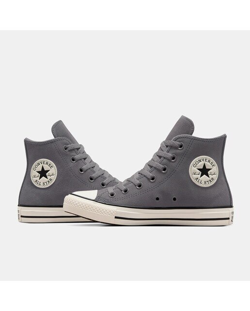 Sapatilhas Casual Unissexo Chuck Taylor All Star Colorful Suede Cinzento-escuro-5